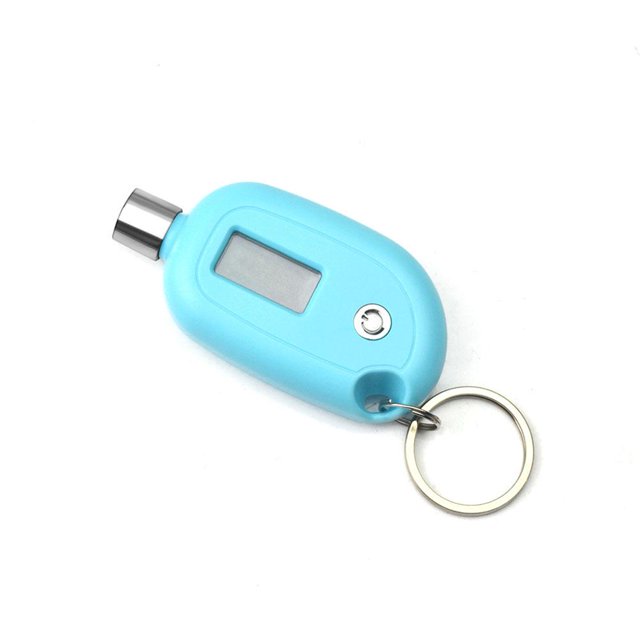 Digital Tire Pressure Gauge with Backlit LCD Display, Multiple Measurement Units, Replaceable Battery, Durable Engineering Plastics Shell for Cars, Bikes, Trucks