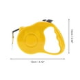 thumbnail image 4 of Unique Bargains 1 Pc Simple Pet Leash Scaling Dog Leash for Dog 9.84ft Long Yellow, 4 of 6