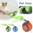 thumbnail image 3 of Bite-Resistant Automatic Cat Ball With Rope, Cat Toy Ball, Self-Entertainment Artifact, Pet Supplies, Jumping Ball, 3 of 8