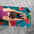 thumbnail image 5 of Watermelon Yoga Blanket with Storage Bag | 72.8"x26.8" | Ideal for Yoga, Pilates, Fitness | Yoga Mat Towel, Yoga Blanket, Yoga Towels Included, 5 of 6