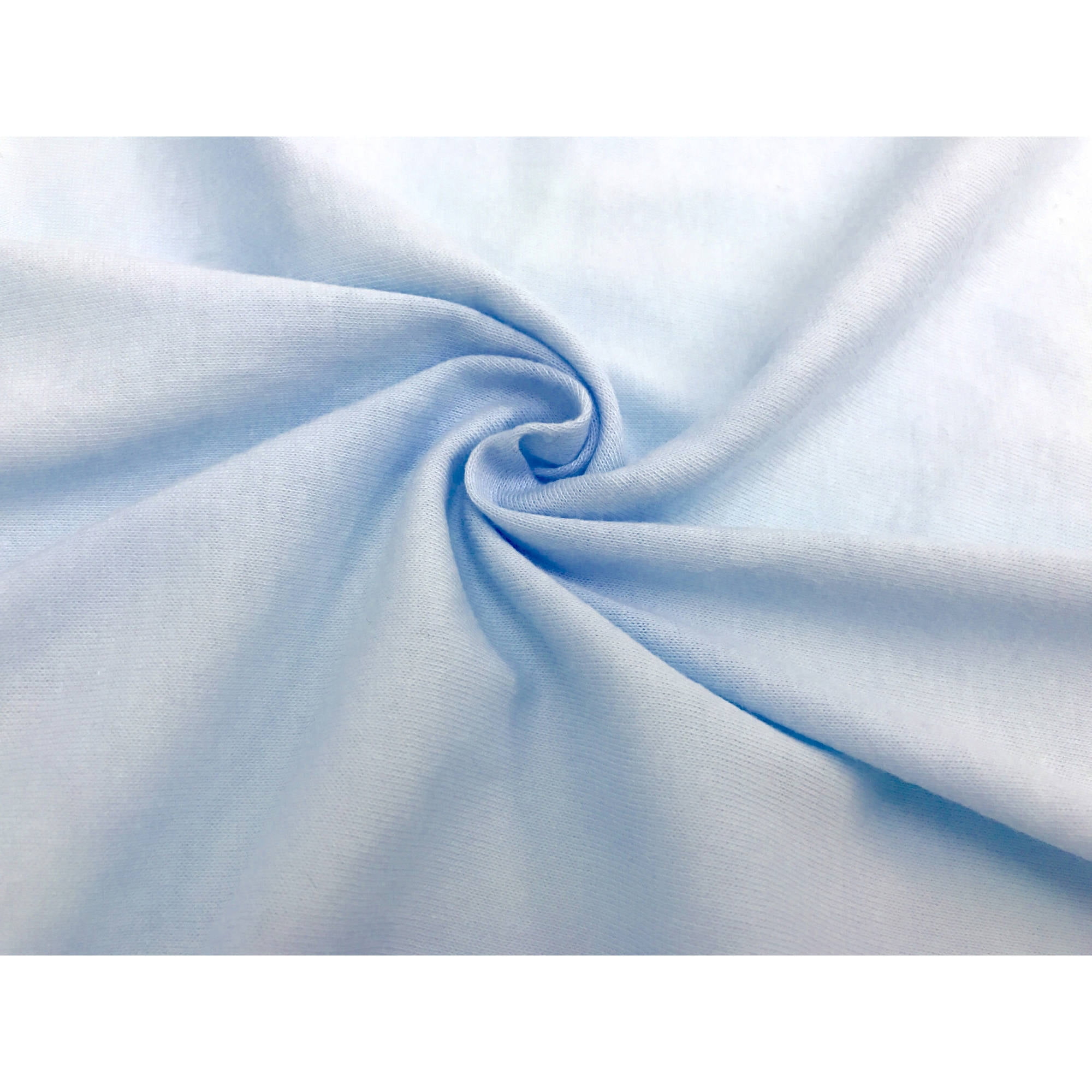 American Baby Company 2 Pack 100% Natural Cotton Fitted Mini Crib Sheets 38" x 24" - Soft & Breathable Small Nesting Portable Sheets, Fits Pack N Play Mattresses, Blue, for Boys & Girls