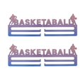 thumbnail image 1 of Basketball Model Sports Medal Rack, Metal Crafts, Iron Medal Display Rack, Wall-Mounted Medal Storage Hook, 1 of 5