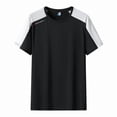 thumbnail image 4 of Short Sleeve Shirts for Men - Quick Dry Moisture Wicking UV Sun Protection T-Shirts for Fishing Workout Athletic Gym Big and Tall, 4 of 6