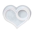 thumbnail image 2 of Clearance Sale Silicone Moulds Casting Moulds Candle Holder Spring Decoration Silicone Mould DIY Candle Holder Butterfly Flower Heart Candle Holder For School Art Projects Holidays Birthda, 2 of 9