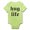 Kiwi, variant on CafePress - Hug Life Infant Bodysuit - Baby Light Bodysuit, Size Newborn - 24 Months