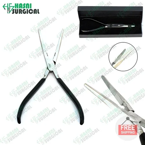 Flat Long Nose Pliers 6" Craft Jeweler Tools