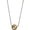 Gold, variant on Stainless Steel Bead Ball Floating Slide Charm Collar Necklace