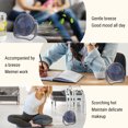 thumbnail image 4 of Fans on Clearance ASXITE Fans that Blow Cold,Desk Fan,Desktop Fan Mute Rechargeable Student Office Home Small Fan Portable Mini Usb Fan, 4 of 6