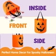 thumbnail image 5 of Joyfy 3 PCS Halloween Candy Bag,LED Light Pumpkin Candy Buckets for Kids,Halloween Trick or Treat Bucket with Pumpkin Smile Face for Halloween Party Favors Goodie Bags, 5 of 8