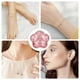 thumbnail image 5 of Perlas de Flor de Vidrio Transparente Uxcell, Perlas de Hibisco Rosa, 5 of 6