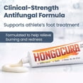 thumbnail image 4 of Hongocura Athletes Foot Cream | Ringworm Cream & Jock Itch Treatment | Soothing Foot Care Formula | 1-Pack, 4 of 8