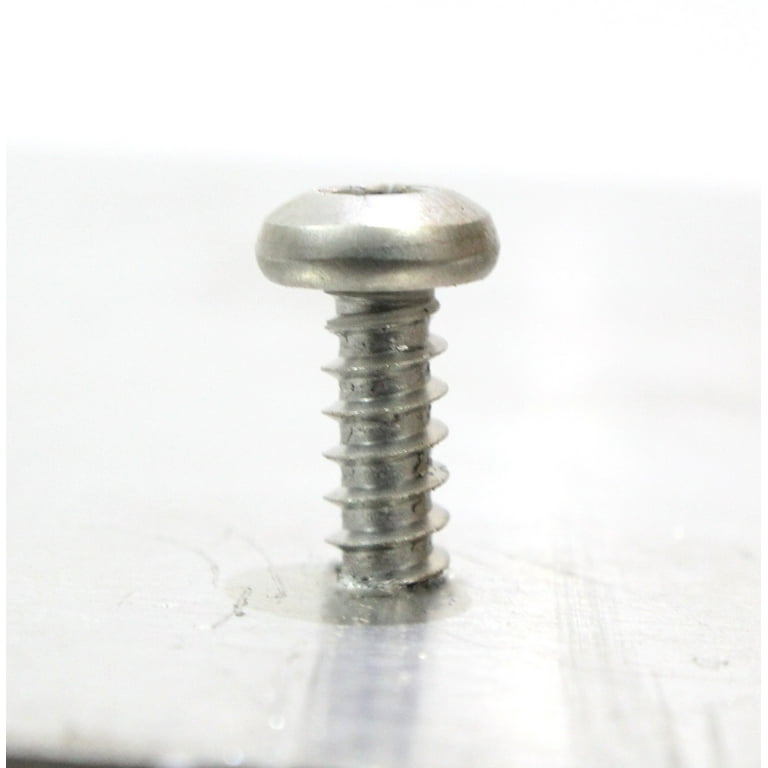 100 Pcs 3/4" Pan Head Sheet Metal Screws - Stainless Steel 18-8, Square Drive