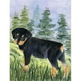 thumbnail image 1 of Rottweiler Flag - Garden Size, 1 of 1