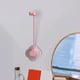 thumbnail image 3 of Soporte para secador de pelo de pared, adhesivo para baño, sin necesidad de taladrar. rosa redondo, 3 of 8