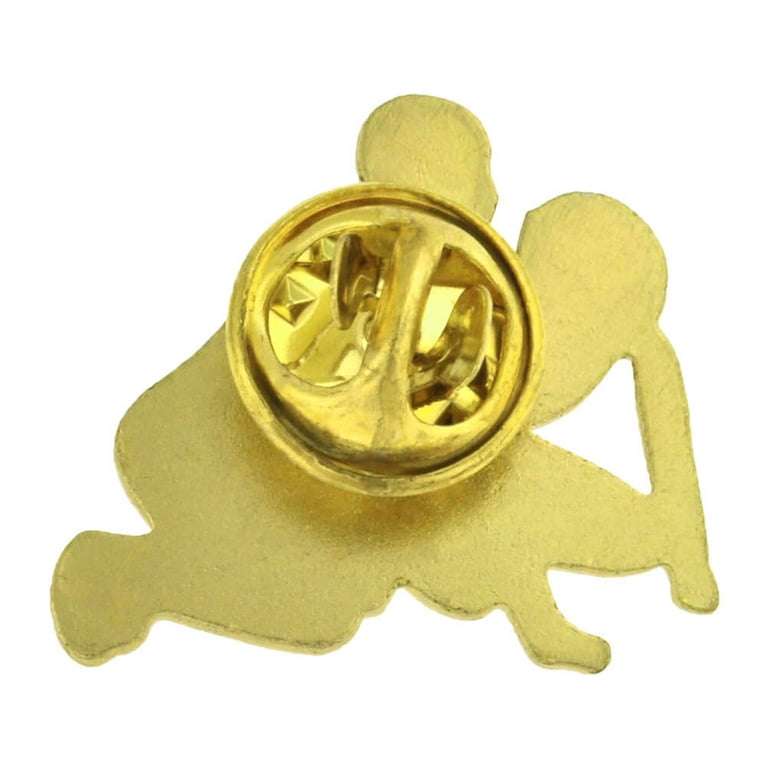 Crown Awards Wrestling Pins Gold, Wrestling Lapel Pins for Wrestling Team  Trading Pins