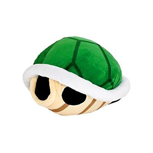 Taito Super Mario Bros DX Big Size Plush Turtle Shell - Green Koopa Shell Plush - Walmart.com