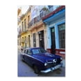 thumbnail image 2 of Trademark Fine Art 'Vatage Blue Studebaker in Havana' Canvas Art by Masters Fine Art, 2 of 4