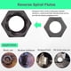 thumbnail image 2 of 11Pcs Impact Bolt Nut Remover Set Nut Extractor Twist Socket 9-19MM Locking Wheel Metric Bolt Remover Tool Set, 2 of 5