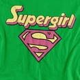 thumbnail image 2 of DC Im A Supergirl Women's T Shirt, Kelly Green, Medium, 2 of 6