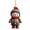B, variant on Dserfhy Christmas Ornament Cartoon Snowman Santa Claus Pendant 2D Acrylic Xmas Tree Hanging Ornament for Tree Home Car Decor