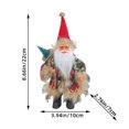 thumbnail image 4 of Muñecos De Papa Noel Claus Santa Dolls 7inch Versátil para Home Kids Naviidad Presents (B), 4 of 4