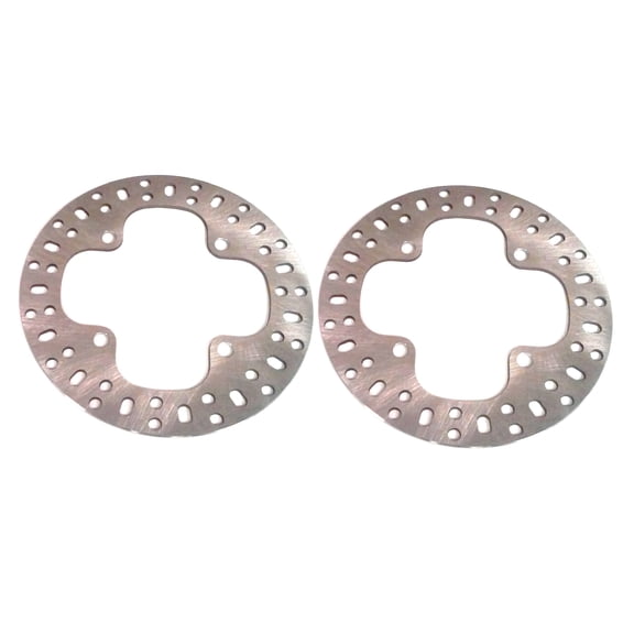 Rear Brake Rotors for Yamaha Grizzly 550 700 07-22, Stainless Steel, Set of 2, Optimal Braking