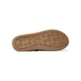 thumbnail image 7 of Dearfoams Cozy Comfort Women's Spandex Closed Back Slippers, 7 of 7