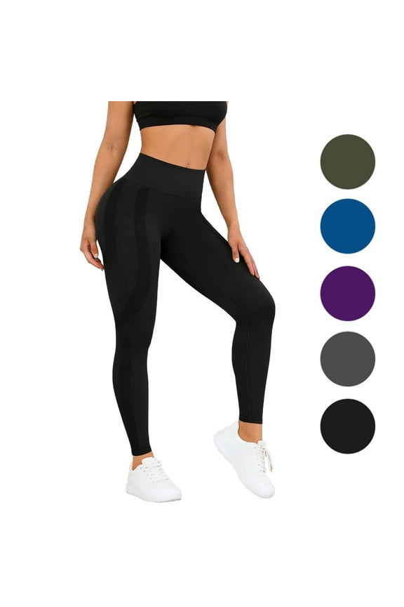 POROPL Womens Leggings Butt Lifting Leggings High Waisted Gym Workout Tummy Control Yoga Pants