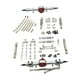 thumbnail image 1 of Accesorios para coches RC Kits de montaje delantero y trasero Actualización de chasis Modificado 1:12 Plata, 1 of 9
