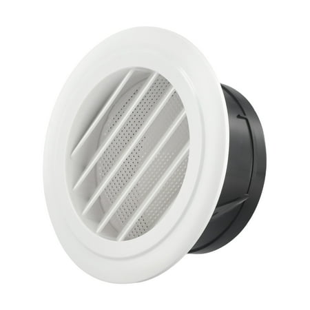 

BUYISI Duct Vents Round Louvered Vents Interior Abs Grille Ventilation Wall Vent Covers