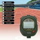 thumbnail image 5 of Cronómetro deportivo Uxcell con memoria de 100 vueltas, temporizador de 0.01 segundos, reloj despertador para entrenadores, color verde, 5 of 7