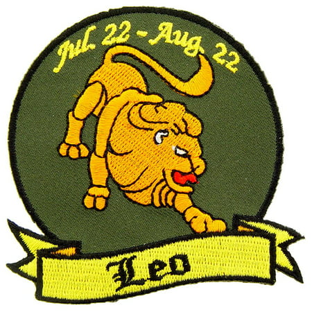 Leo Sign Patch 3