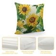 thumbnail image 4 of JEUXUS  Home Sweet Home Sunflower Yellow Throw Pillow Covers, Summer Seasonal Decorations for Home, 4 of 5