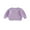 Purple, variant on Rovasas Baby Knit Sweaters Long Sleeve Round Neck Solid Color Pullovers