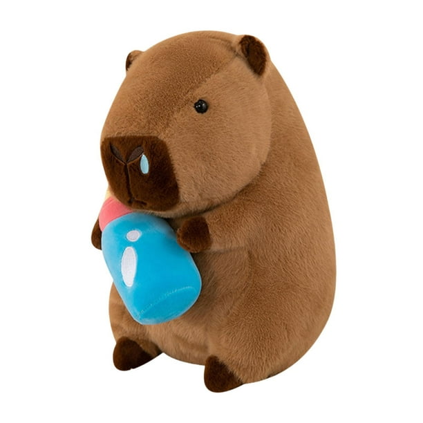 Peluche Capybara Con Bañera – Muñeco Suave De 16 Cm Para Niños Y Coleccionistas, Almohada De Decoración Y Viaje