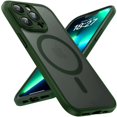 thumbnail image 1 of Funda magnética TOCOL para iPhone 13 Pro de 6.1 pulgadas, color verde alpino, 1 of 7