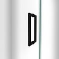 thumbnail image 4 of DreamLine Unidoor-LS 42-43 in. W x 72 in. H Frameless Hinged Shower Door in Satin Black, 4 of 8