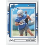 2024 Donruss Sione Vaki RC Trading Card #332 Detroit Lions NFL Football