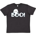 thumbnail image 3 of Inktastic Boo Ghost Youth T-Shirt, 3 of 5