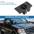 thumbnail image 3 of Interruptor de faros Unique Bargains para Ford F-150 2005-2008 para Lincoln Mark LT 2006-2008 Interruptor de atenuador de faros No.5L3Z-11654-CAB/7L3Z-11654-CB 1 Pc, 3 of 7