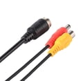 thumbnail image 2 of Cabezal Aviación 4 Pines A Adaptador Cable Extensión RCA A), 2 of 7