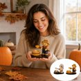 thumbnail image 7 of Resin Candle Holder for Tealights, Halloween Thanksgiving Table Centerpiece Decoration(Campfire Scene), 7 of 7