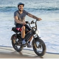 thumbnail image 5 of Jasion YR20 750W Electric Bike, 48V 20Ah E-Mountain Bike for Adult, Class 3 Fat Tire 20 Inch Off-Road Electric Bicycle with Hydraulic Brake, 80 Miles Moped Style Ebike with speedometer, UL2849, 5 of 9
