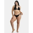 thumbnail image 2 of No Boundaries Women's Side Tie Bikini Bottoms, Sizes XXS- XXL, 2 of 5