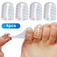 thumbnail image 1 of 2 Uds. Protectores Dedos Los Pies Resina Silicona Transpirable Elasticidad para El Cuidado, 1 of 6