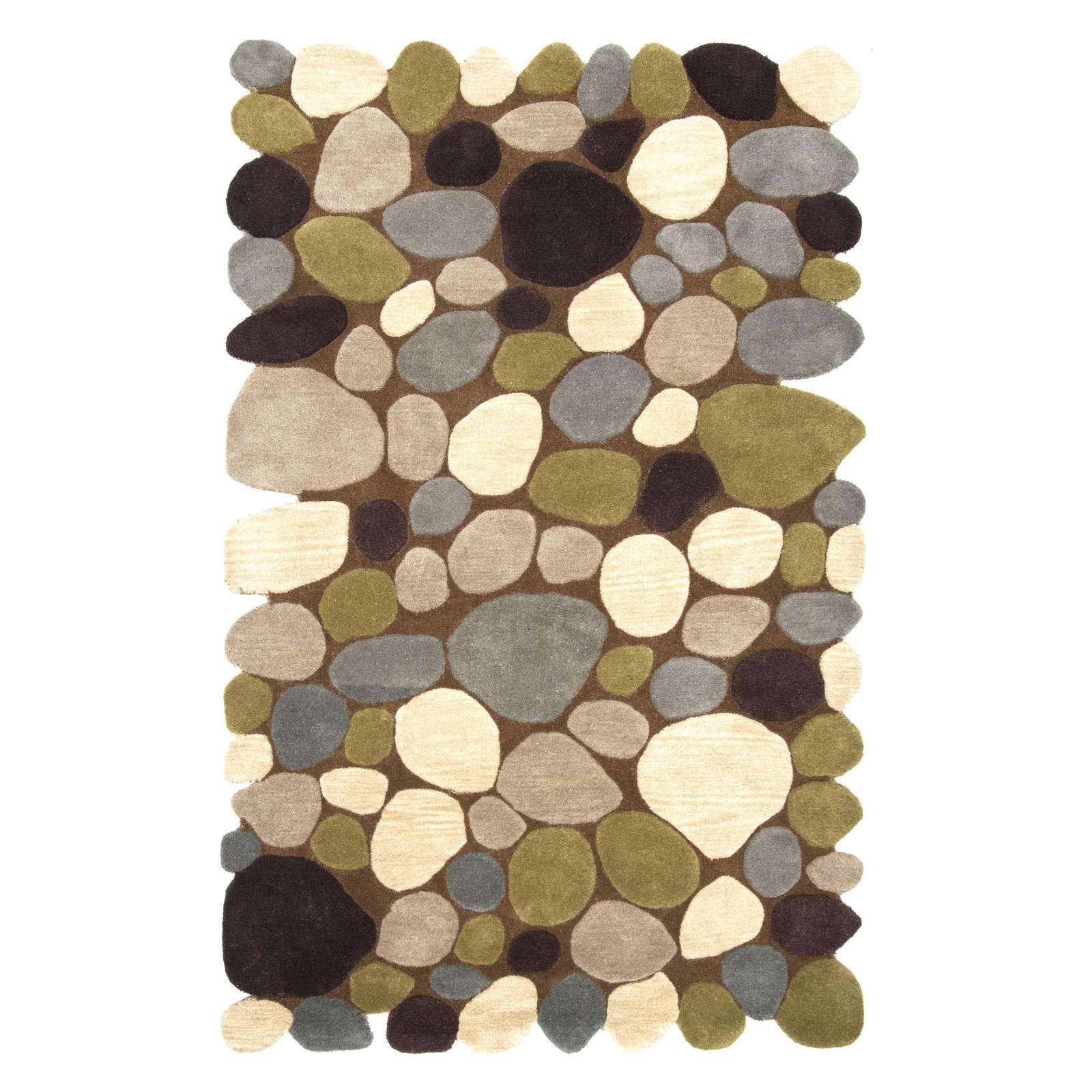 nuLOOM Hand Tufted Pebbles Area Rug or Runner