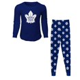 thumbnail image 1 of Outerstuff Youth Toronto Maple Leafs Long Sleeve T-Shirt & Pants Sleep Set, 1 of 4