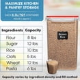 7 Qt 220 Oz Large Food Storage Containers Red - 2 Pack - Walmart.com