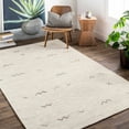 thumbnail image 4 of Hauteloom Yelm Wool Living Room, Bedroom Area Rug - Bohemian/Global - Gray, Brown - 6' x 9', 4 of 10