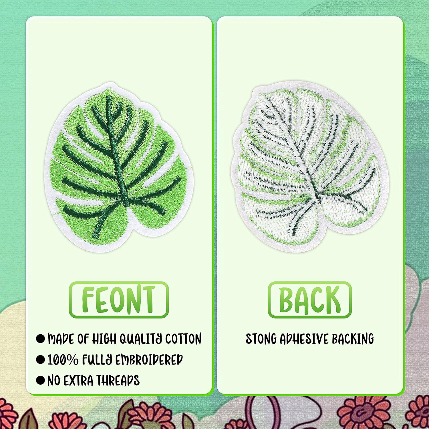 Iron on Patches for Clothing: 100Pcs Random Assorted Styles Funny Patch Repair Embroidered Appliques for Clothes Sew on/Iron on Jackets Backpacks Hat Dress Fabric for DIY Accessories